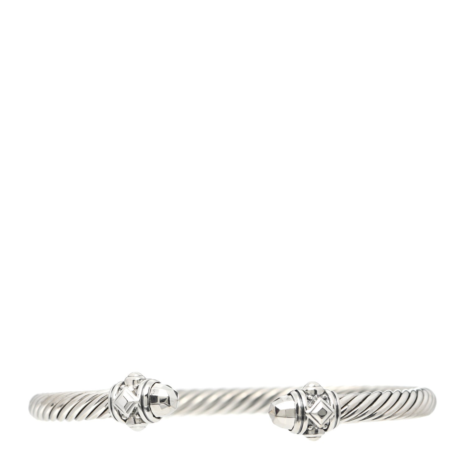 David Yurman Sterling Silver 5mm Renaissance Bracelet 1 of 4