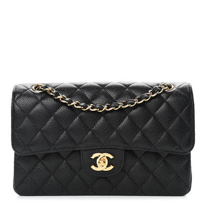 Chanel Caviar Quilted Small Double Flap Black 1 of 9