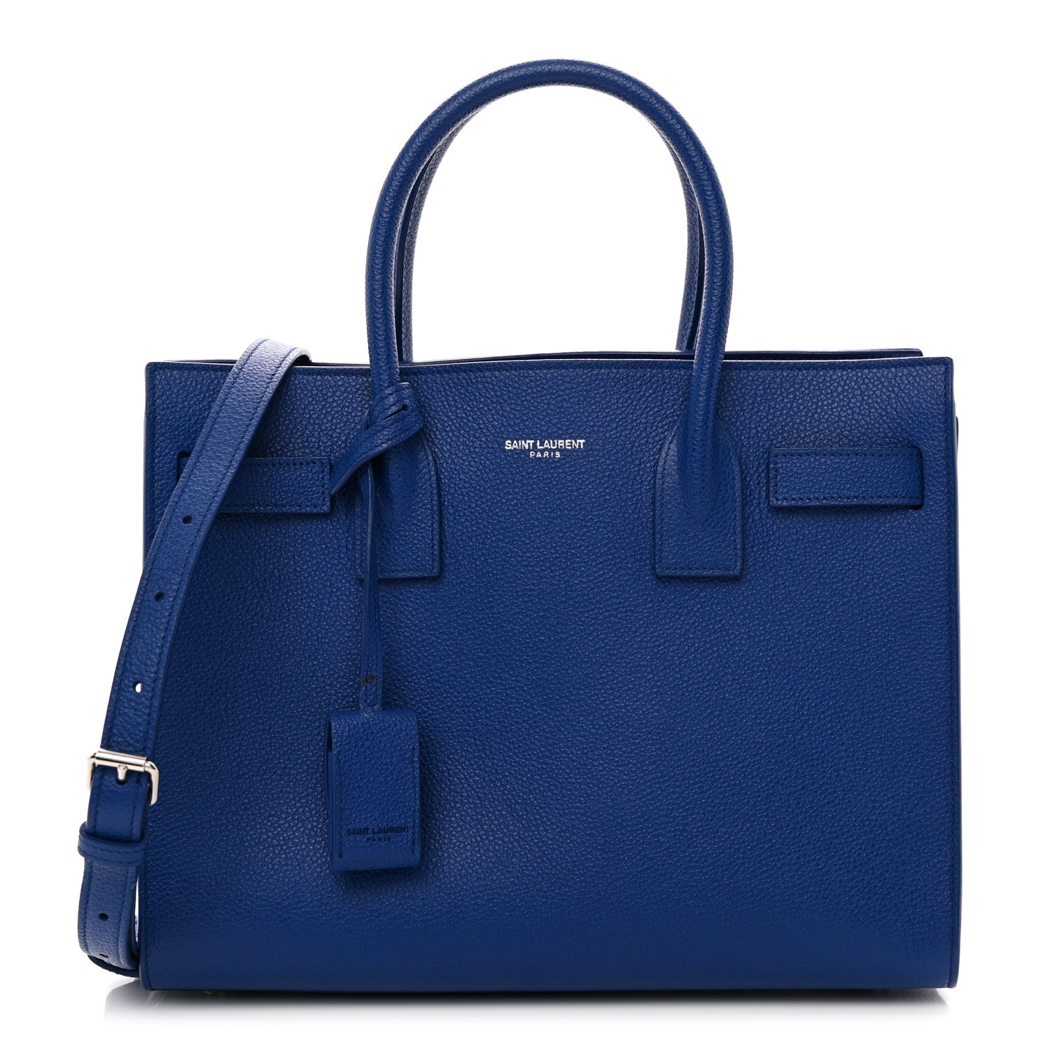 Saint Laurent Grained Calfskin Baby Sac De Jour Outremer 1 of 10