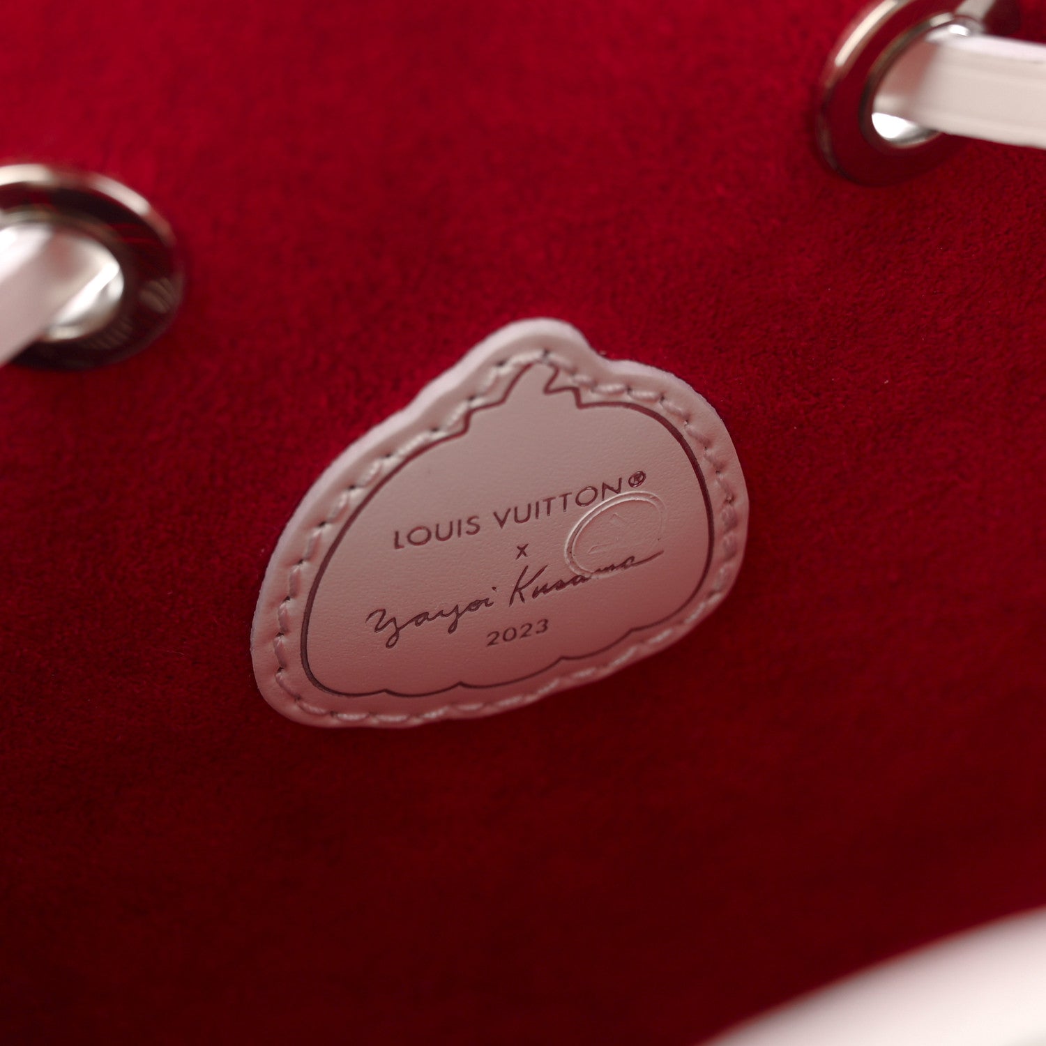 Louis Vuitton LV X YK Epi Neonoe BB Red White 6 of 9
