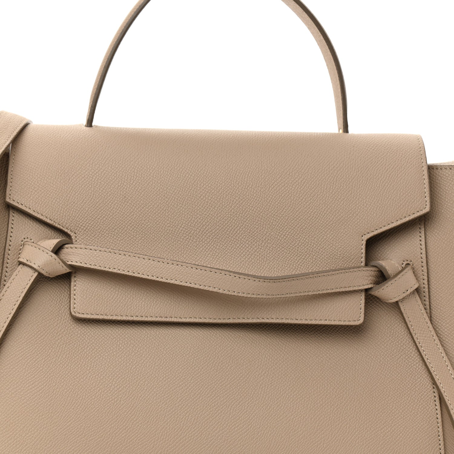 Celine Grained Calfskin Mini Belt Bag Light Taupe 8 of 12