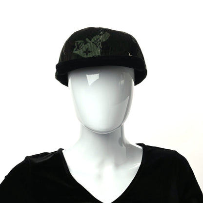 Louis Vuitton Corduroy Monogram Easy Fit Camo Cap 60 Kaki 2 of 9