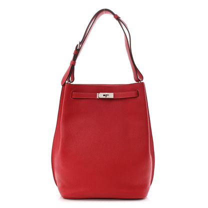 Hermes Togo So Kelly 26 Rouge Casaque 3 of 12