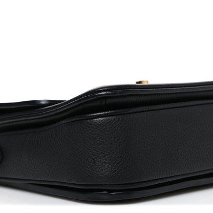 Louis Vuitton Grained Calfskin Lockme Oxford Black 8 of 10