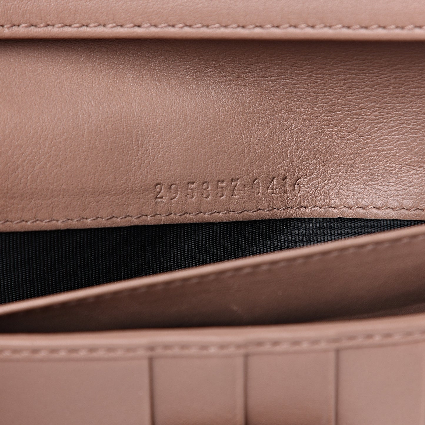 Guccissima Emily Continental Wallet Camelia