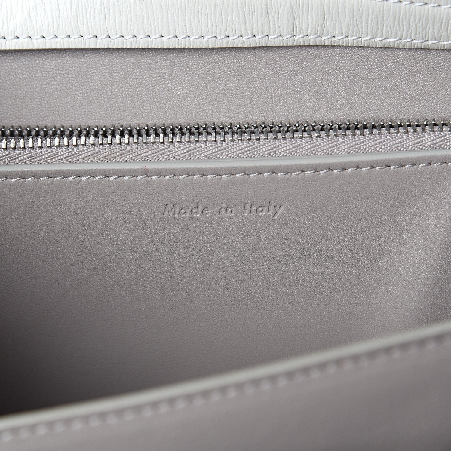 Celine Liege Calfskin Medium Classic Box Flap Bag White 5 of 7