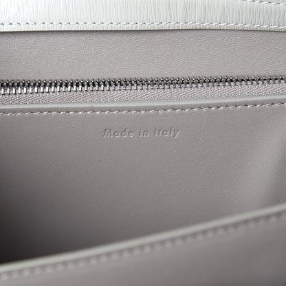 Celine Liege Calfskin Medium Classic Box Flap Bag White 5 of 7