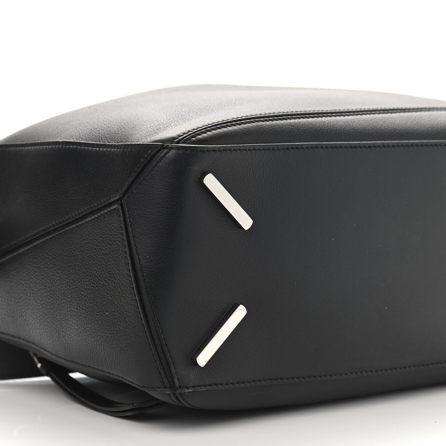 Loewe Calfskin Medium Puzzle Bag Black 7 of 8