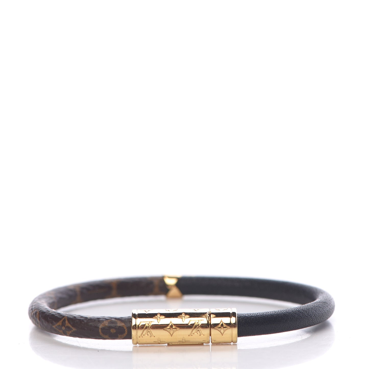 Monogram Daily Confidential Bracelet 17 Black