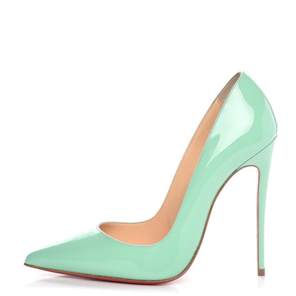 Christian Louboutin Patent So Kate 120 Pumps 37.5 Opal 1 of 8