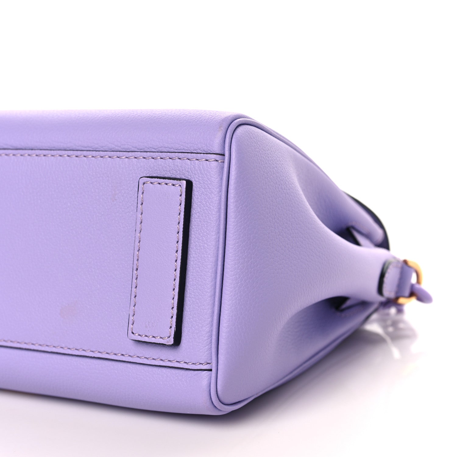 Versace Grained Calfskin Medium La Medusa Bag Lilac 8 of 8