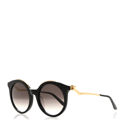 Cartier Panthere De Cartier Sunglasses Black 1 of 8