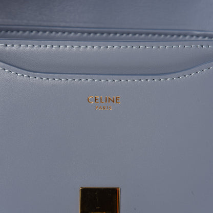 Celine Natural Calfskin Besace Small 16 Arctic Blue 8 of 10