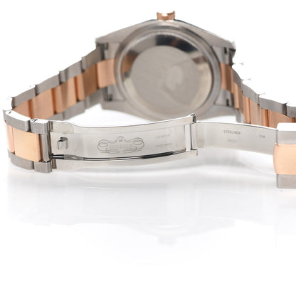 Rolex Stainless Steel 18K Everose Gold 36mm Oyster Perpetual Datejust Watch Pink 116201 5 of 5