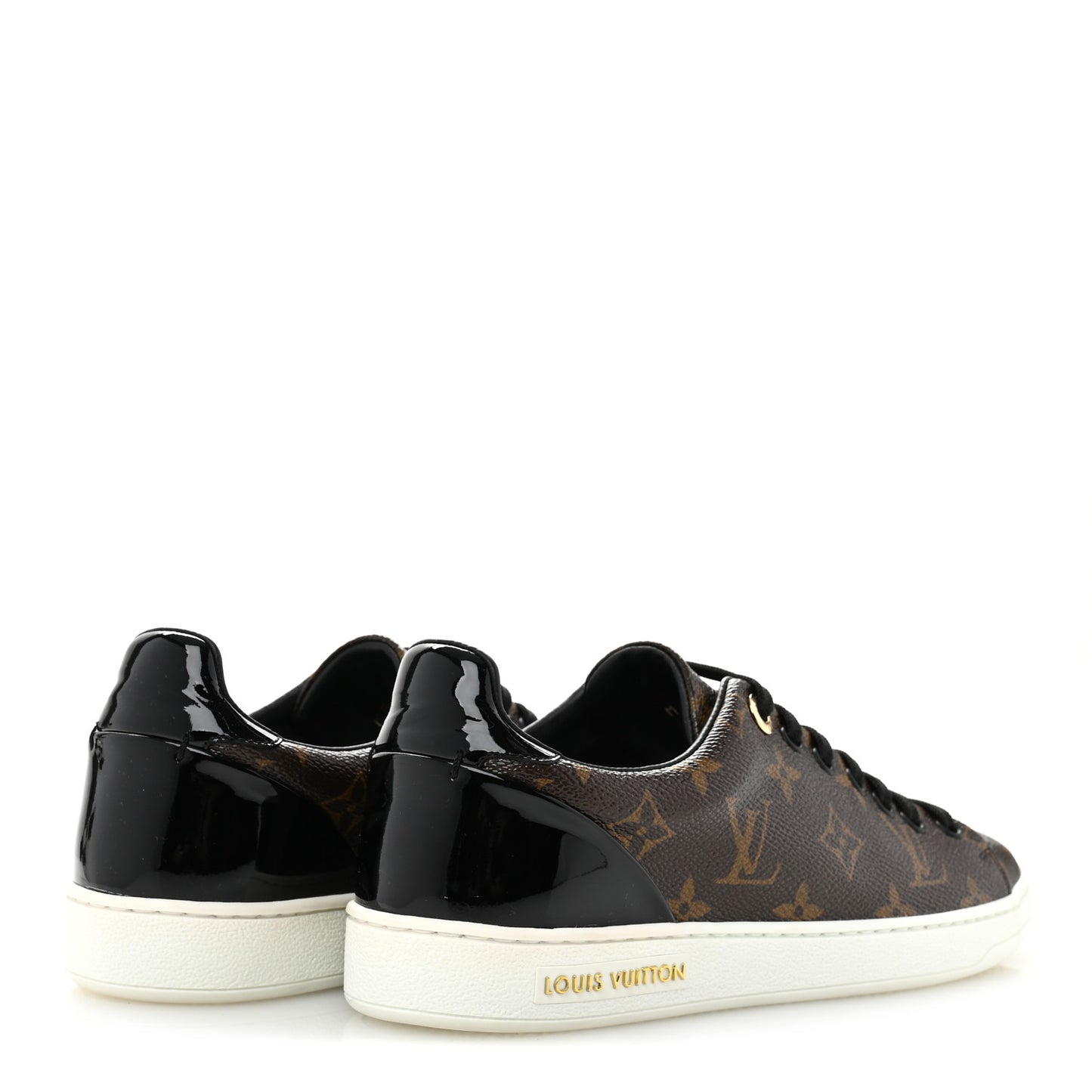 Patent Monogram Frontrow Sneakers 37.5