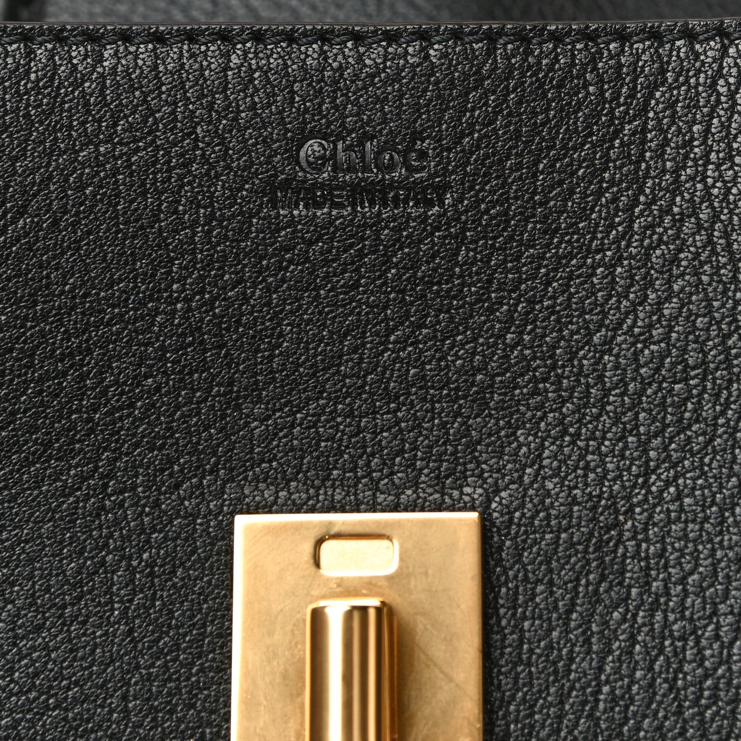 Chloe Grained Lambskin Mini Drew Shoulder Bag Black 7 of 13