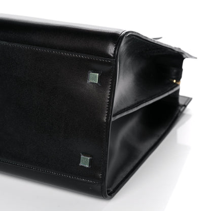 Saint Laurent Shiny Calfskin Large Uptown Tote Black 11 of 15