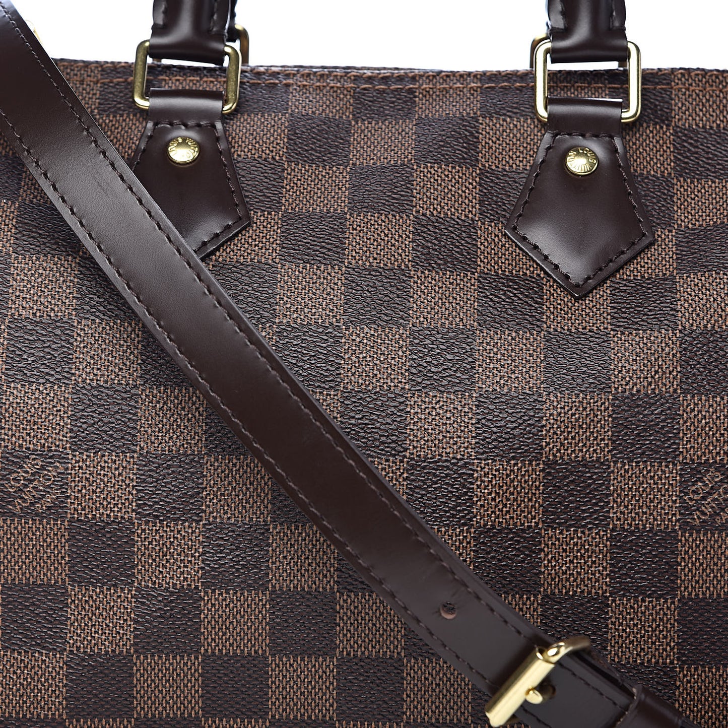 Damier Ebene Speedy Bandouliere 25