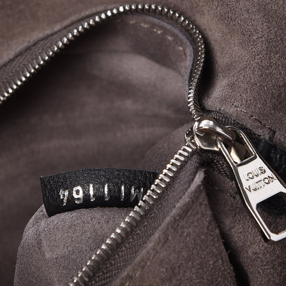Louis Vuitton Veau Cachemire Soft Lockit MM Black 7 of 16
