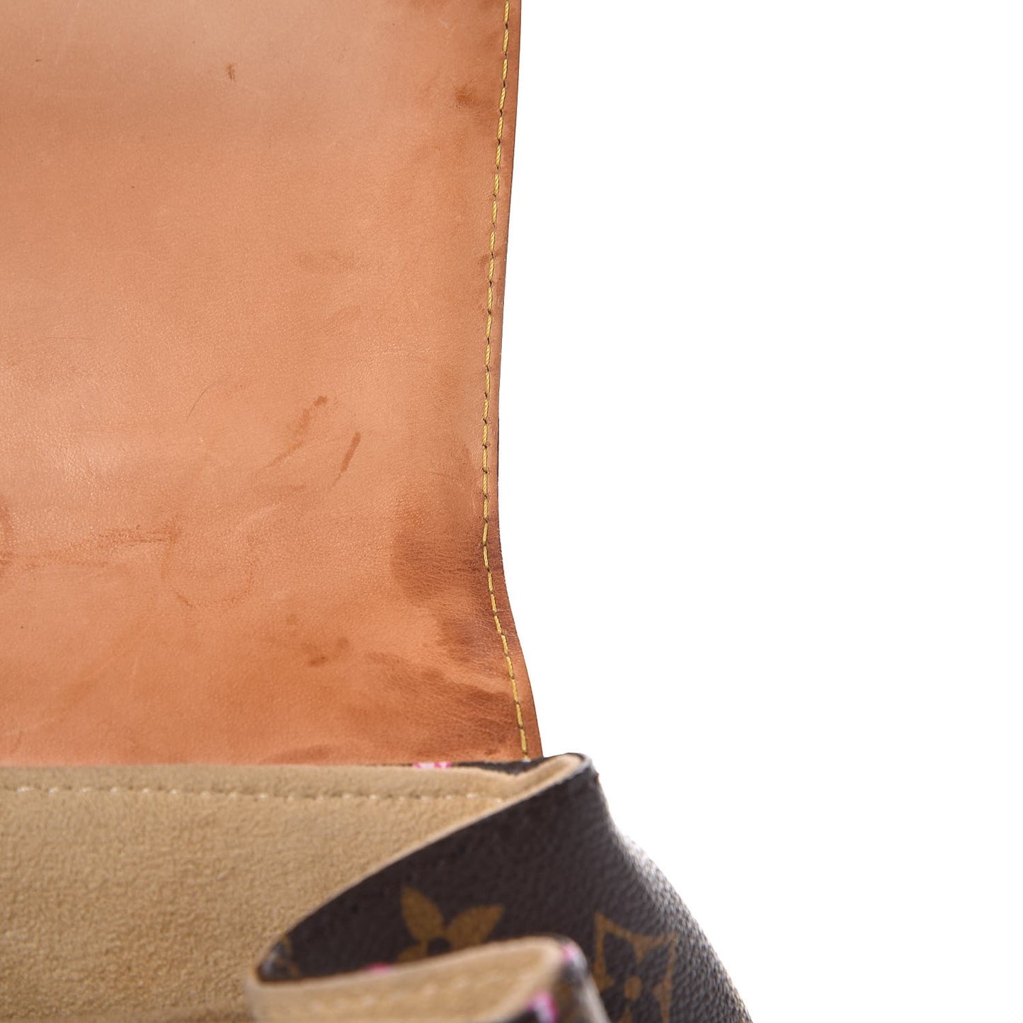 Monogram Cherry Blossom Sac Retro Bag Brown