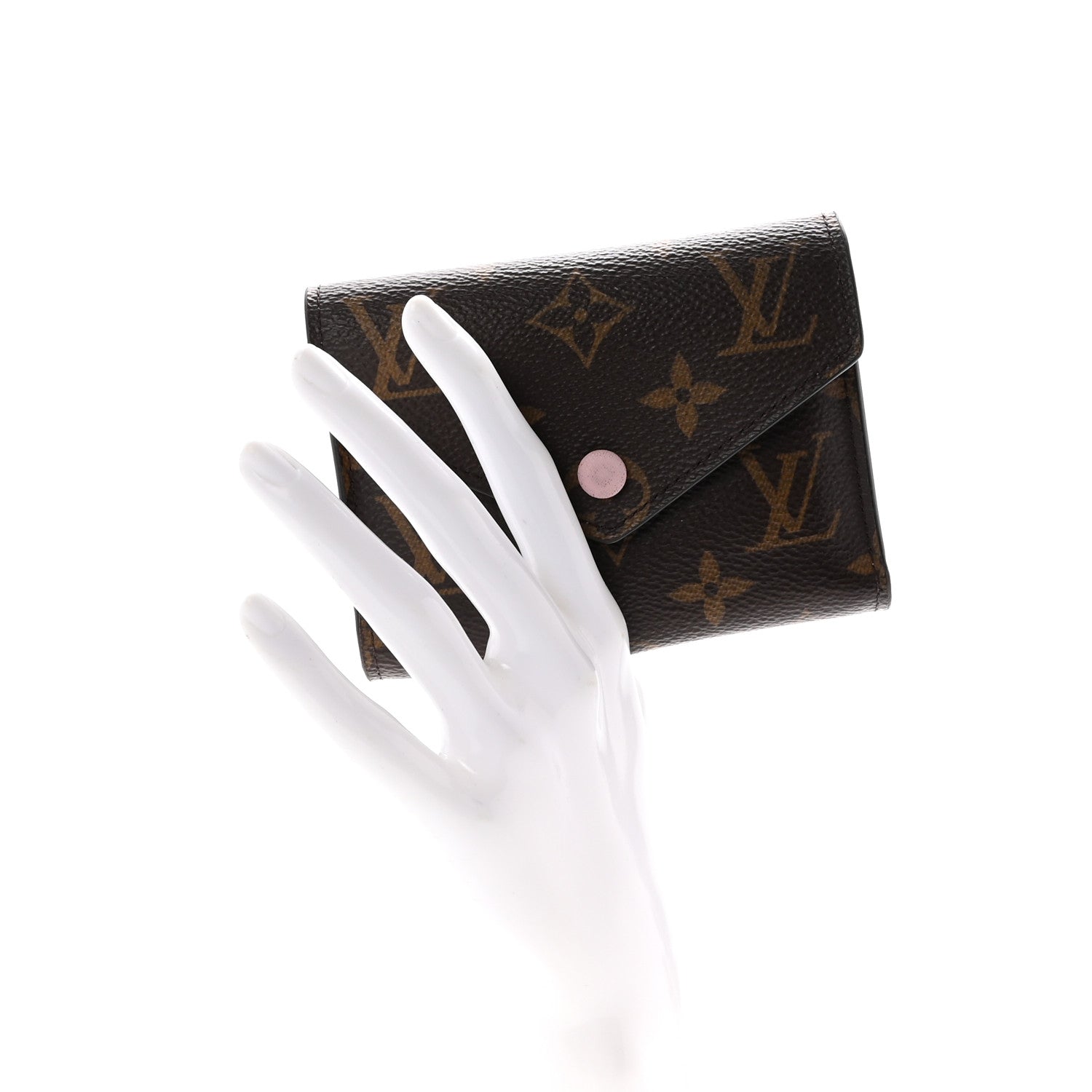Louis Vuitton Monogram Victorine Wallet Rose Ballerine 2 of 6