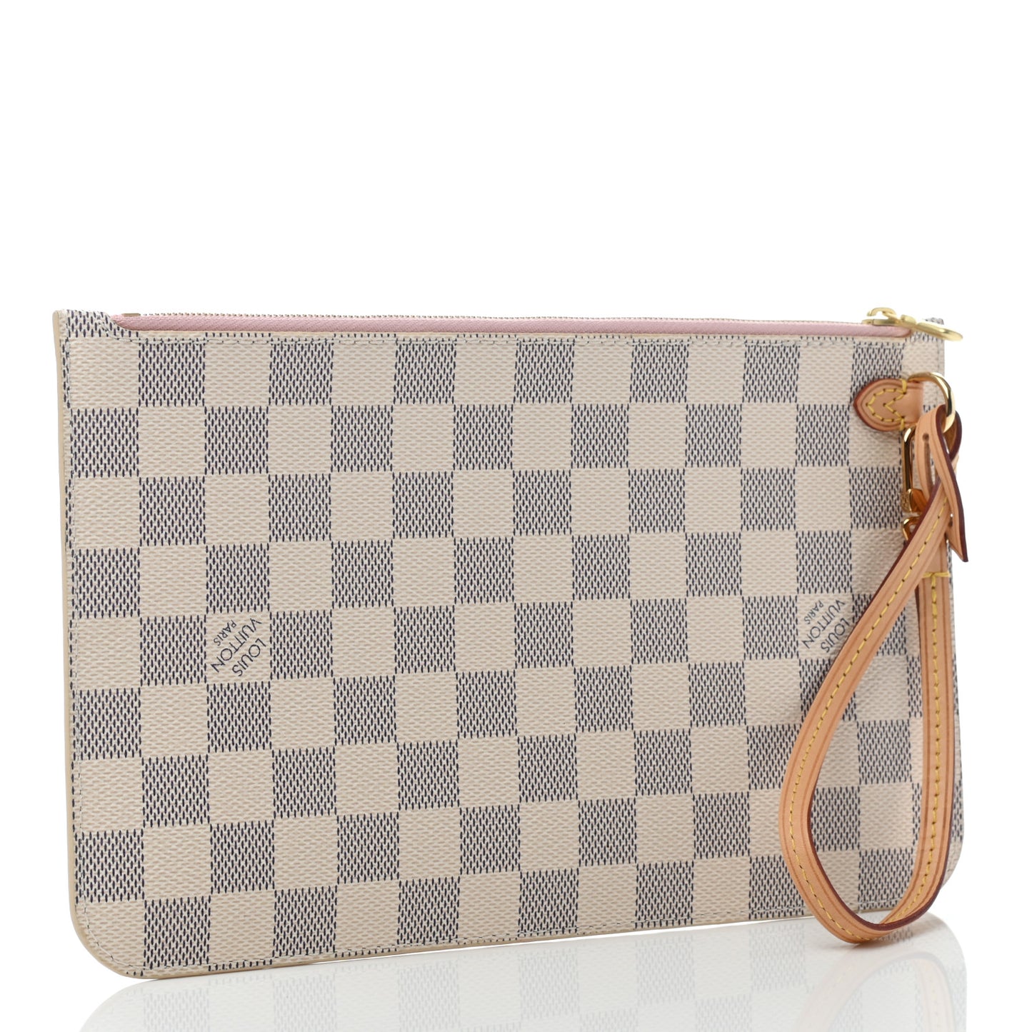 Damier Azur Neverfull MM GM Pochette Rose Ballerine