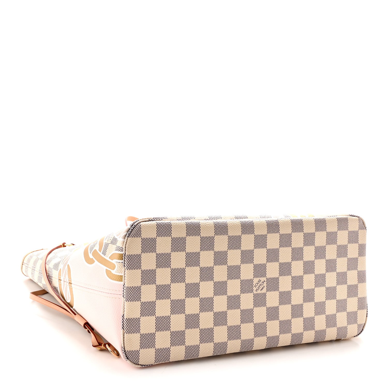 Louis Vuitton Damier Azur Nautical Neverfull MM 4 of 9