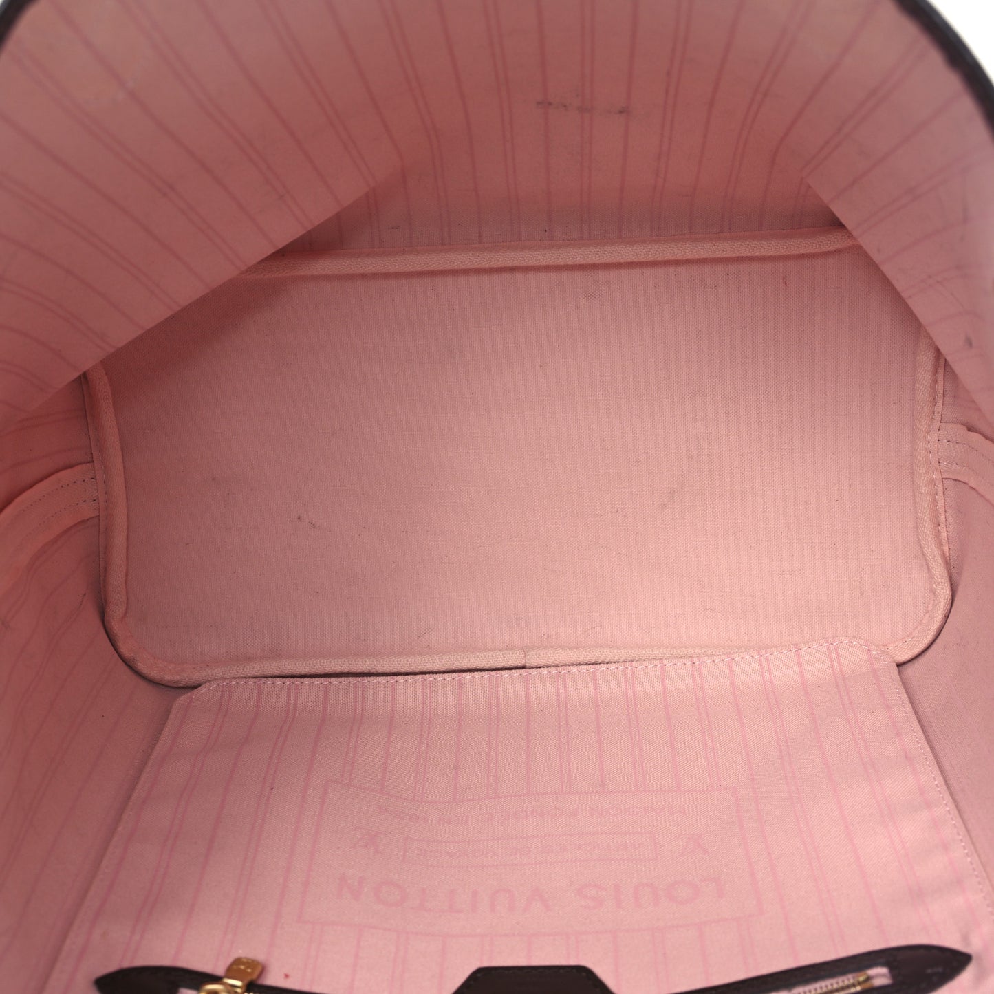 Damier Ebene Neo Neverfull MM Rose Ballerine