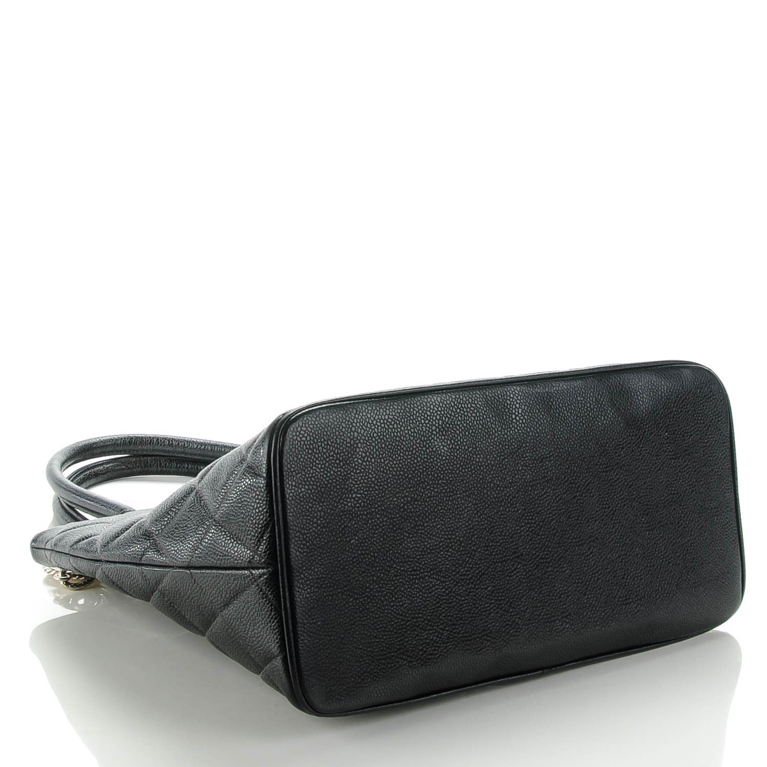 Chanel Caviar Quilted Medallion Tote Black 4 of 7