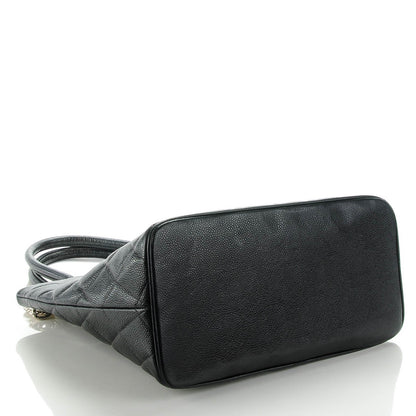 Chanel Caviar Quilted Medallion Tote Black 4 of 7