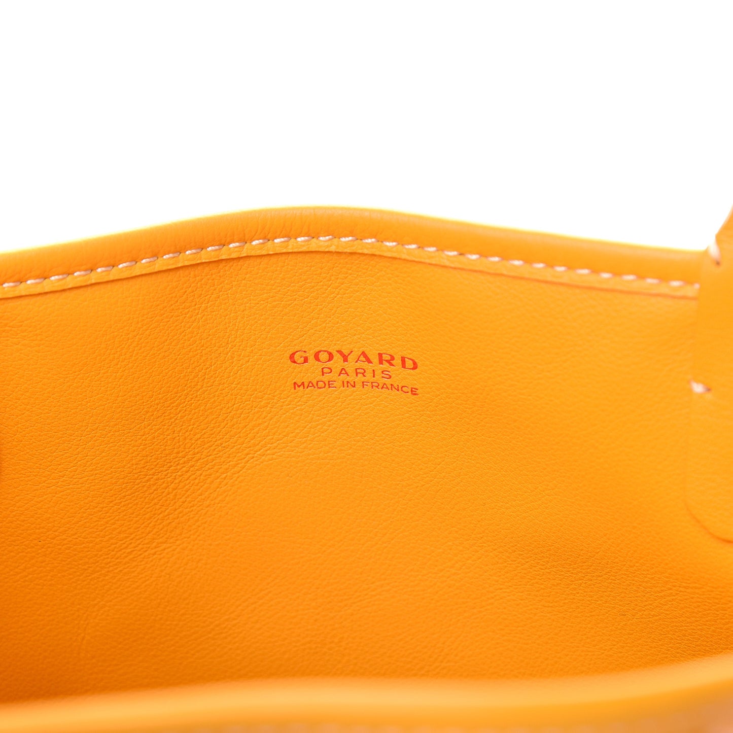 Goyardine Reversible Mini Anjou Yellow