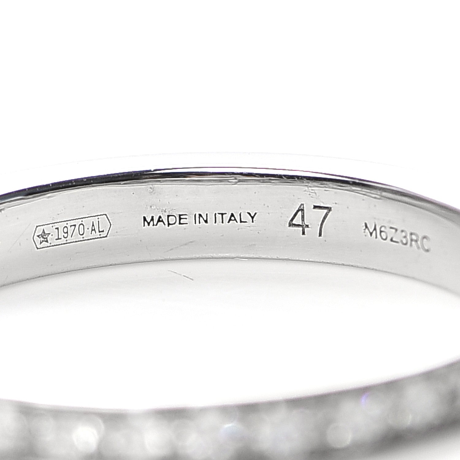 Bulgari Platinum Diamond Dedicata A Venezia Wedding Band Ring 47 4 5 of 5