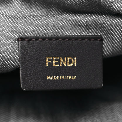 Fendi Denim Small Mamma Baguette Blue 6 of 10