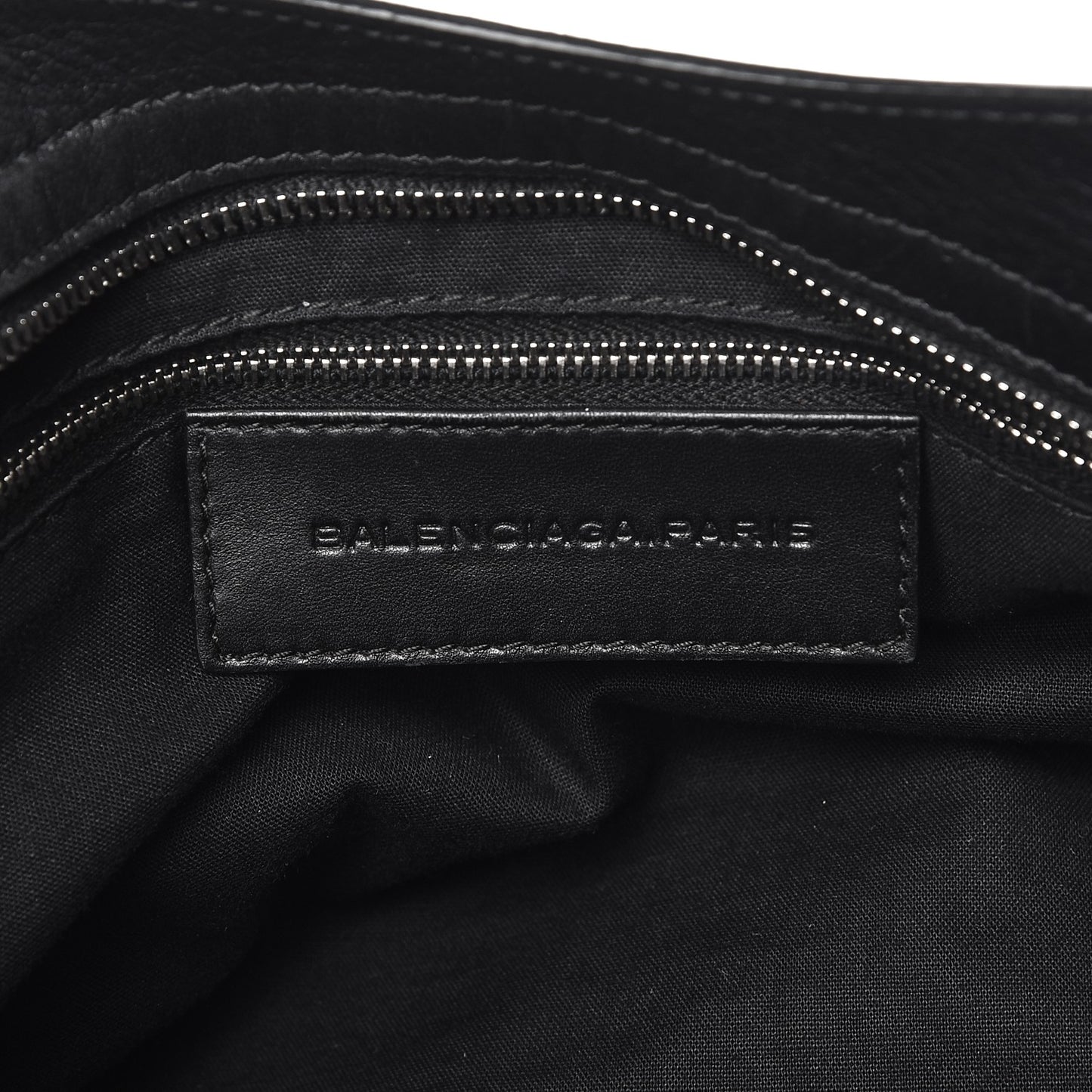 Agneau Classic Silver Hardware City Black