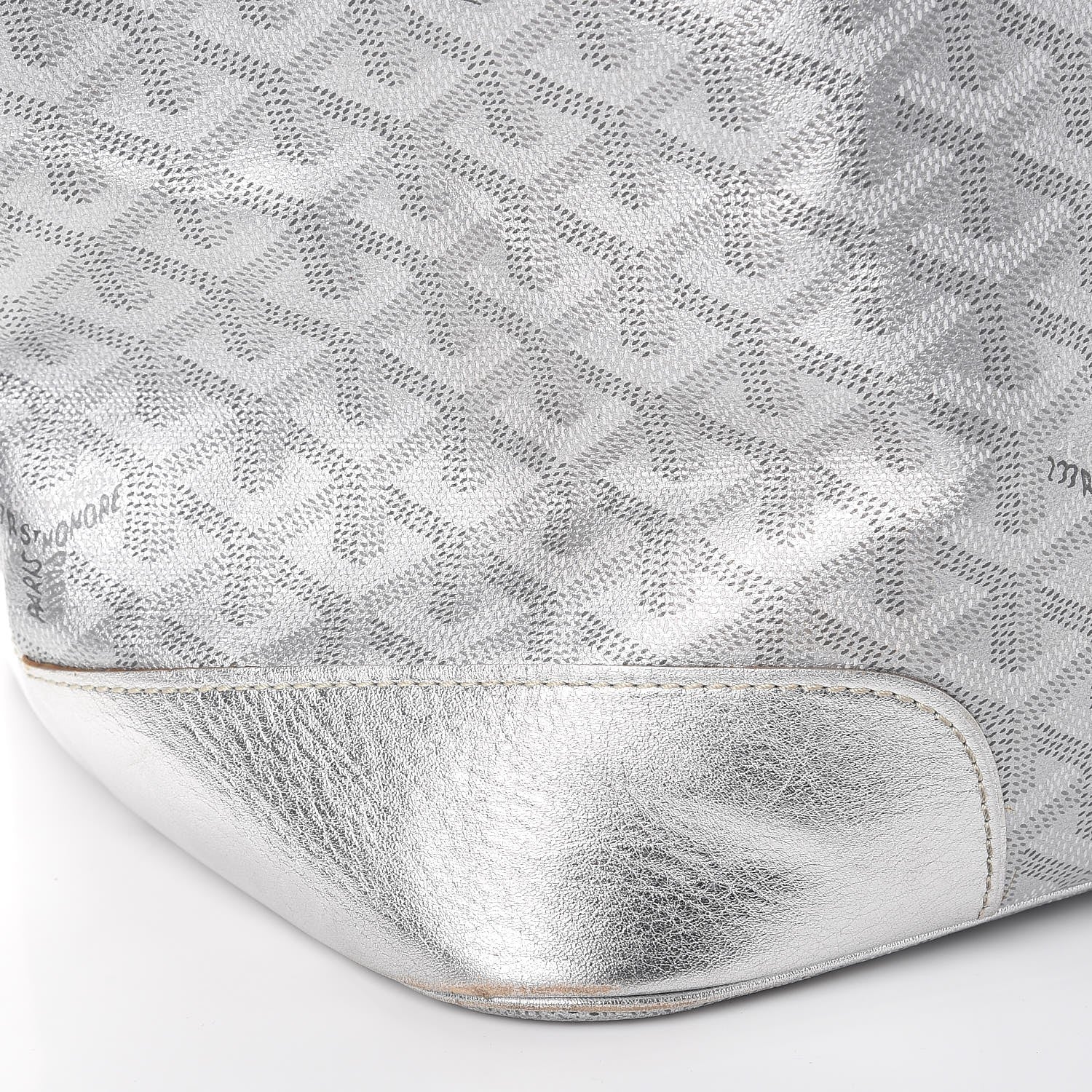 Goyard Goyardine Beluga MM Silver 26 of 27