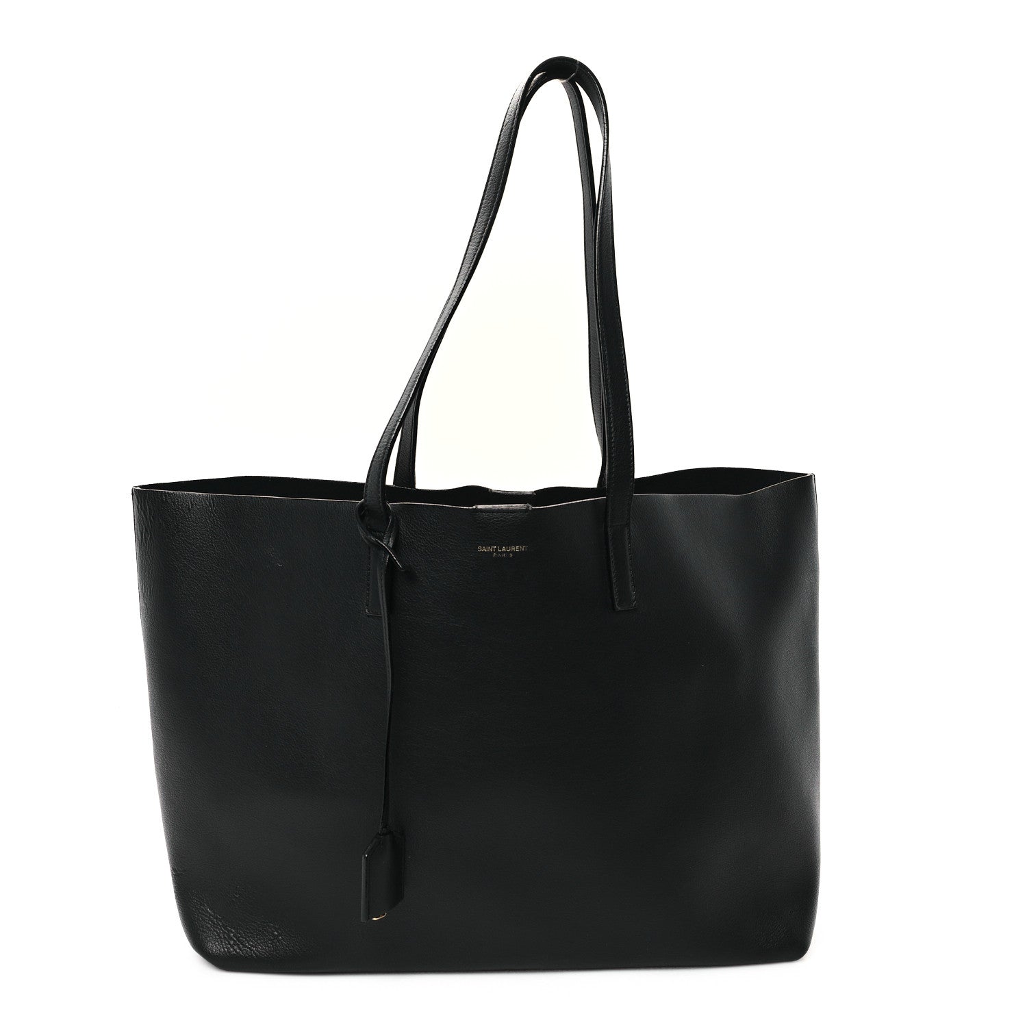 Saint Laurent Calfskin Large Shopping Tote Black 1 of 12