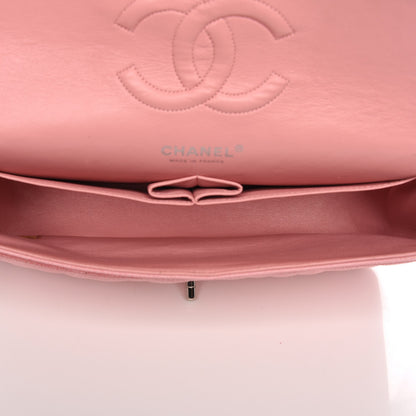 Chanel Caviar Quilted Medium Double Flap Pink 6 of 17