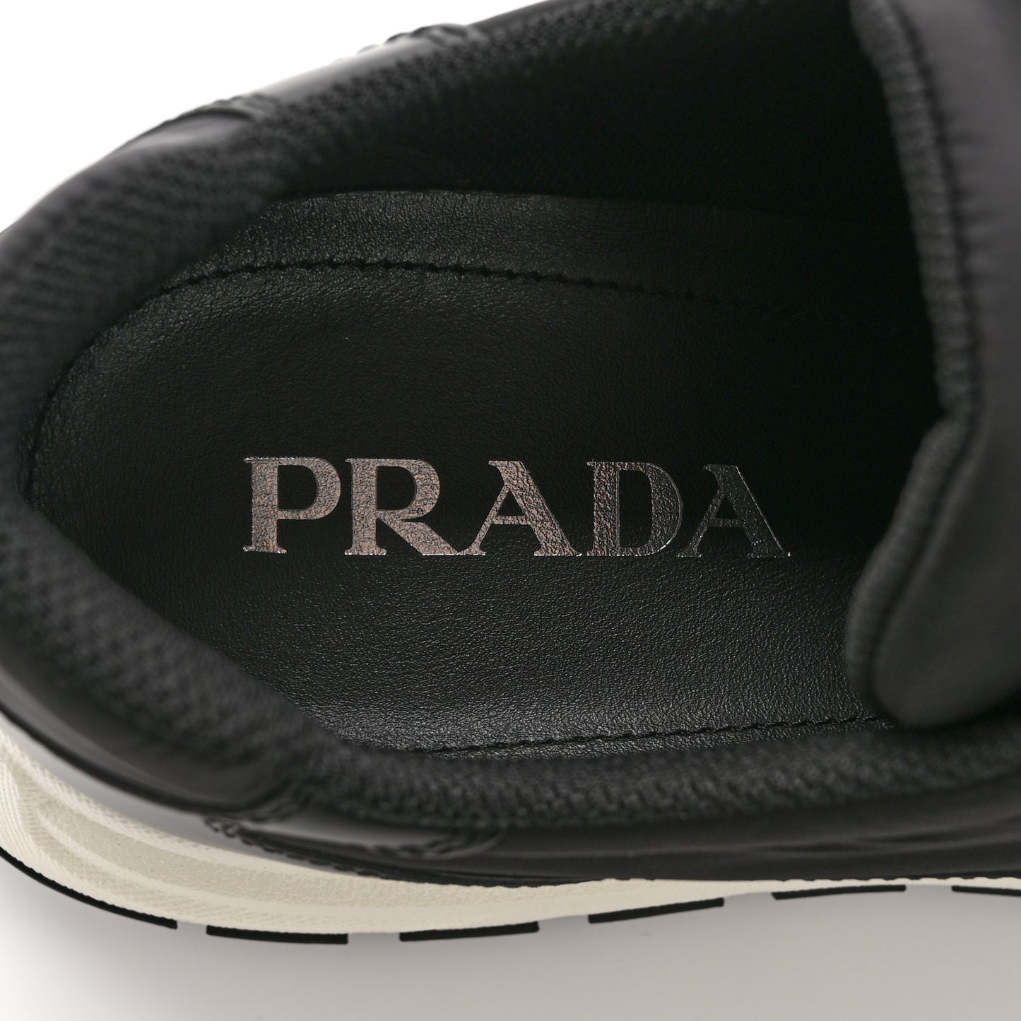 Spazzolato Rois Nylon Triangle Logo Mens Low Top Sneakers 9 Black