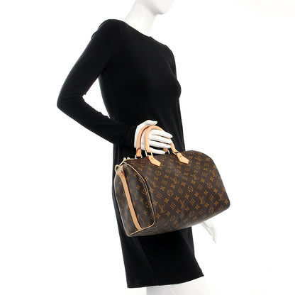 Louis Vuitton Monogram Speedy Bandouliere 30 4 of 20