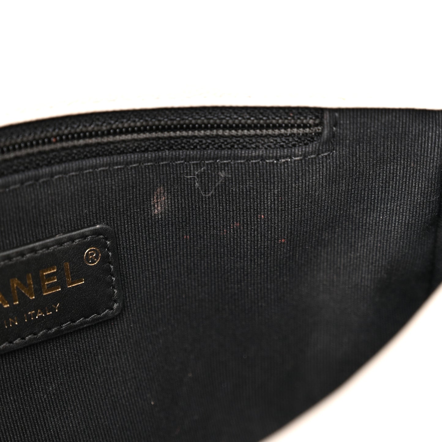 Caviar Quilted Mini CC You Flap White