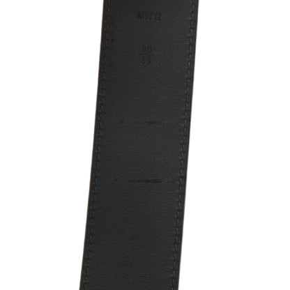 Louis Vuitton Suede Calfskin Mini Damier 40mm LV Initiales Belt 90 36 Grey 8 of 8