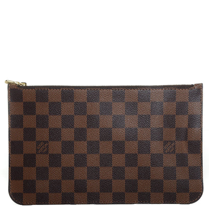 Louis Vuitton Damier Ebene Neverfull MM GM Pochette 1 of 7