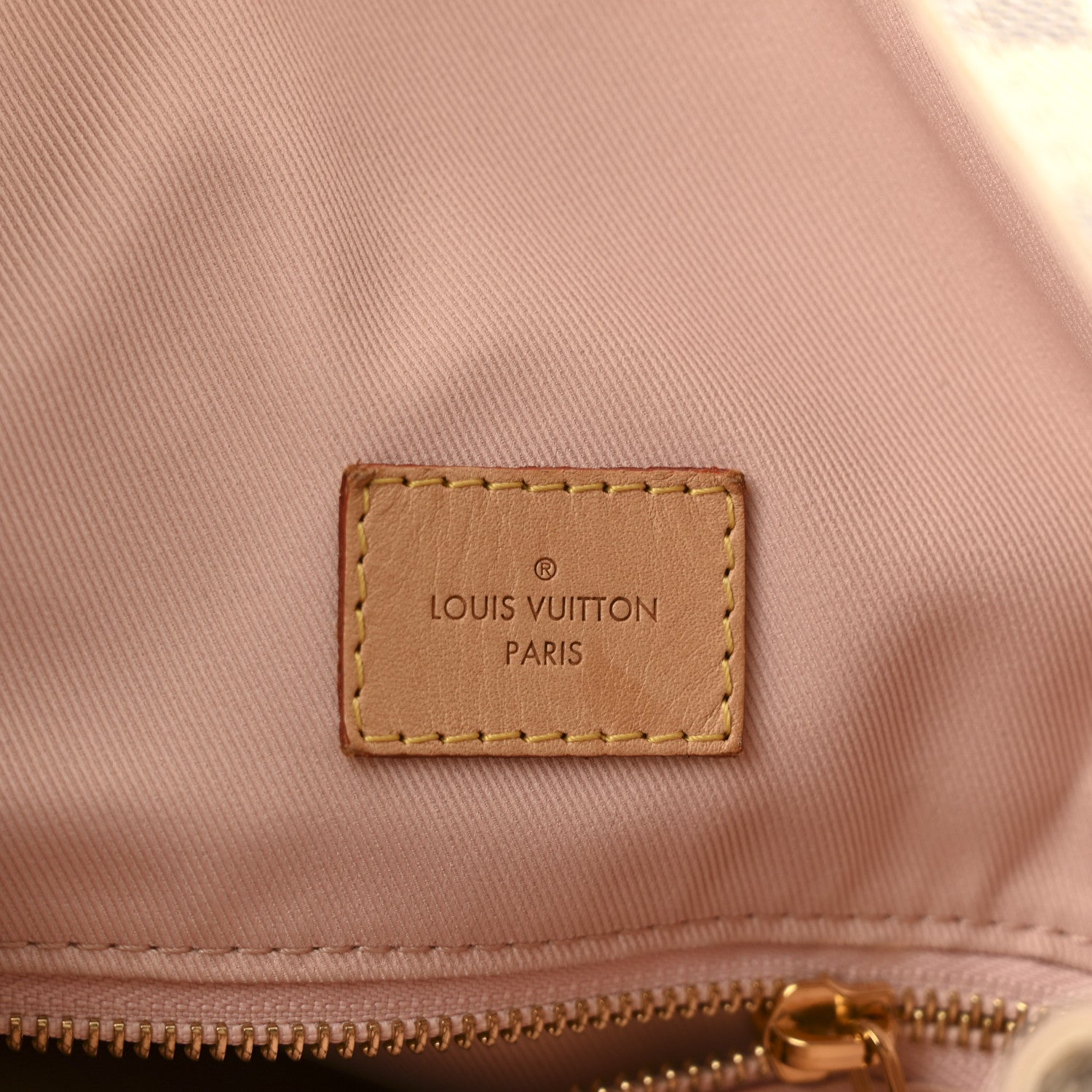 Louis Vuitton Damier Azur Graceful MM Rose Ballerine 6 of 15