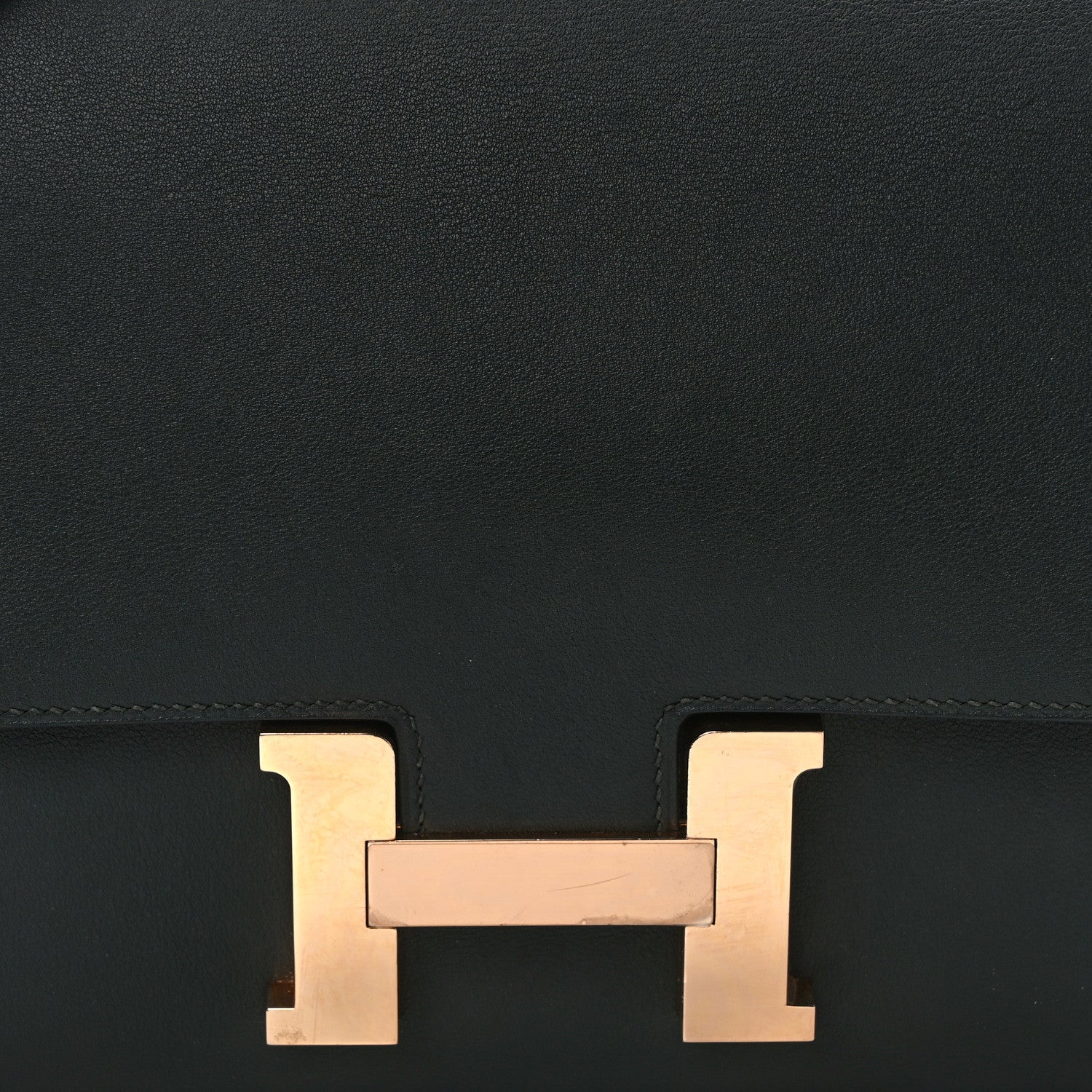 Hermes Swift Horseshoe Constance 24 Vert Anglais Gris Perle 14 of 23
