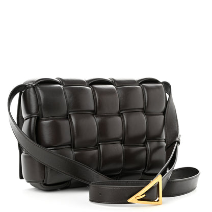 Bottega Veneta Nappa Maxi Intreccio Padded Cassette Crossbody Bag Fondente 2 of 12