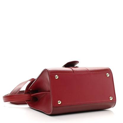 Delvaux Box Calfskin Mini Brillant Satchel Red 4 of 13