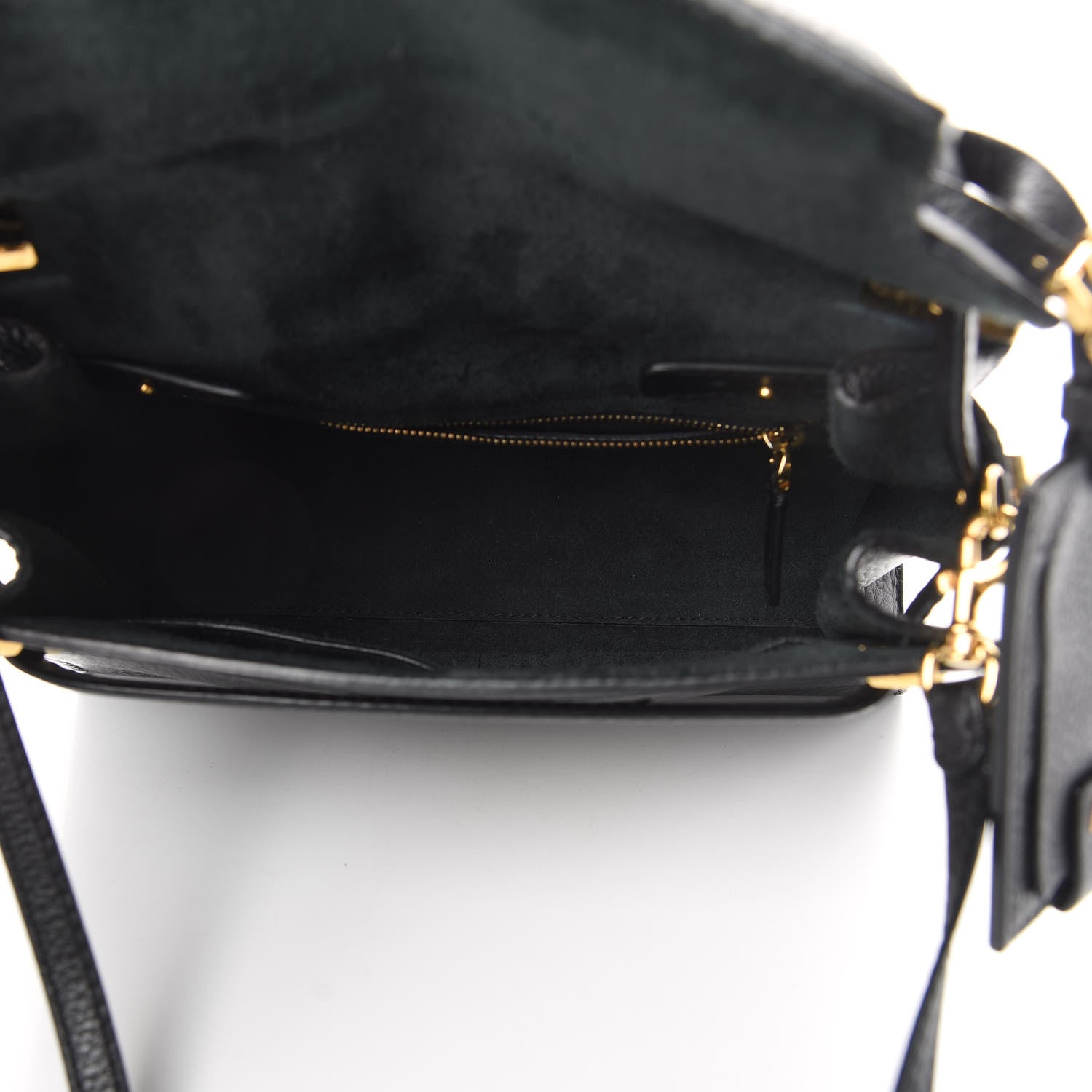 Valentino Garavani Grainy Calfskin Small My Rockstud Frame Bag Black 5 of 14