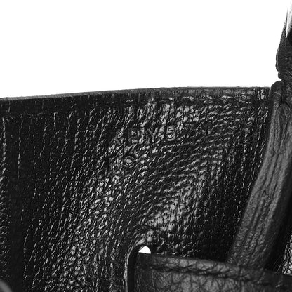 Hermes Togo Birkin 35 Black 7 of 35
