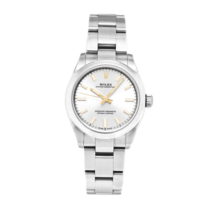 Rolex Stainless Steel 31mm Oyster Perpetual Watch Silver 277200 1 of 5