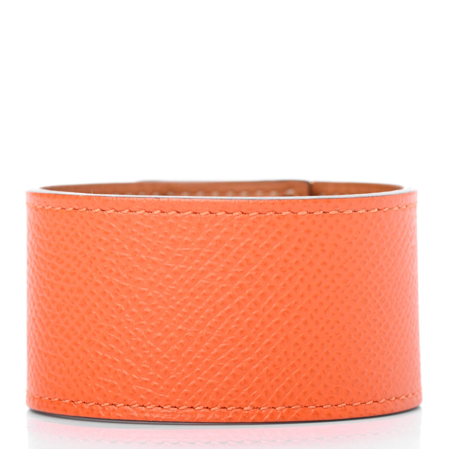 Epsom Kelly Dog Bracelet Orange